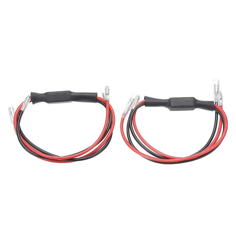 

2Pcs 5W 12V LED Light Motorcycle Indicator Turn Signal Light Resistors Load Resistor Flasher Flash Blinker