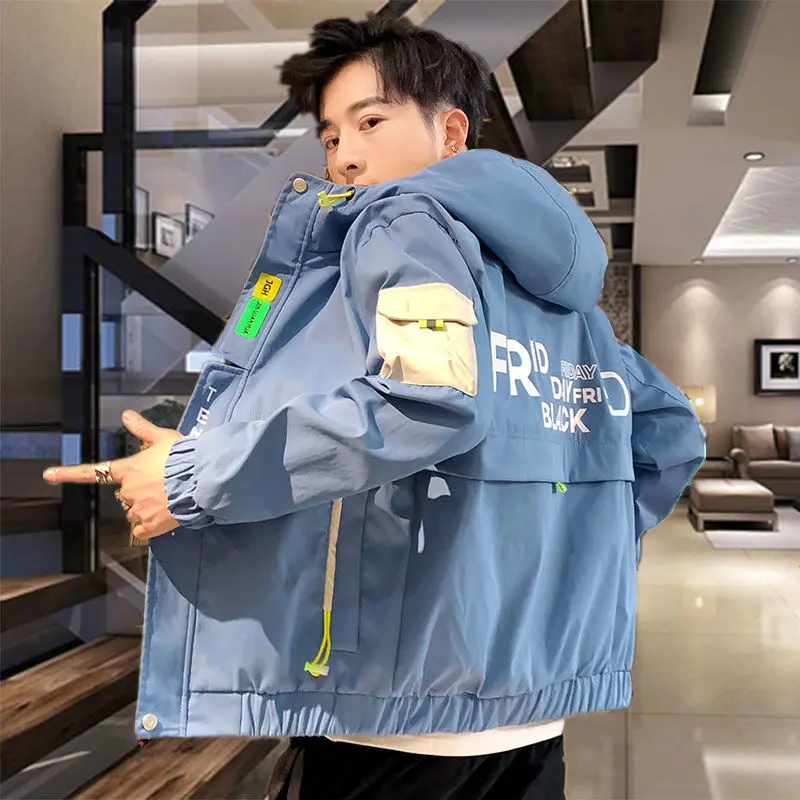 2020 spring and autumn clothes Men Jacket Size 3XL Outwear Hooded Coat Slim Parka men's hooded fashion printed jacket
2020 spring and autumn clothes Men Jacket Size 3XL Outwear Hooded Coat Slim Parka men's hooded fashion printed jacket