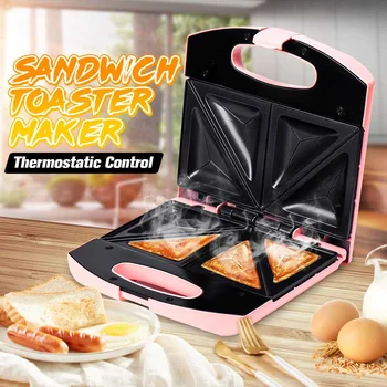 220V 750W Electric Sandwich Bread Maker 2 Slice Toast Grill Non Stick Surface Toaster Kitchen Cooking Tools Breakfast Machine
220V 750W Electric Sandwich Bread Maker 2 Slice Toast Grill Non Stick Surface Toaster Kitchen Cooking Tools Breakfast Machine