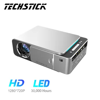 Techstick 4K Projector Full HD 1080P 3500 Lumens HDMI VGA GT10 LED Video Beamer Portable 3D Media Cinema Video Projector Player
Techstick 4K Projector Full HD 1080P 3500 Lumens HDMI VGA GT10 LED Video Beamer Portable 3D Media Cinema Video Projector Player