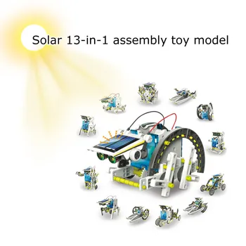 Toys 13 In 1 Solar Power Robot Diy Kit Toy Educational Science Experiment Technology Toys For Boys And Girls Free Sticker d2
Toys 13 In 1 Solar Power Robot Diy Kit Toy Educational Science Experiment Technology Toys For Boys And Girls Free Sticker d2