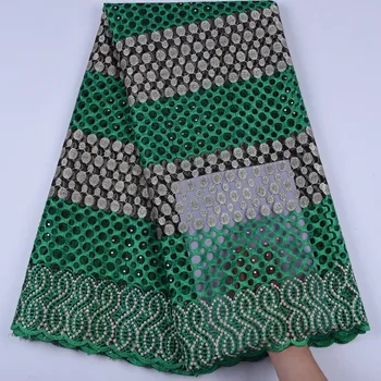 Green African French Mesh Lace Fabric For Nigerian Lace Evening Party Dress Fabrics High Quality French Voile Lace Fabric 803 
Green African French Mesh Lace Fabric For Nigerian Lace Evening Party Dress Fabrics High Quality French Voile Lace Fabric 803
