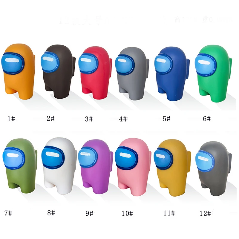 10cm Among Us Action Figure model Toys Peluche Brinquedos PVC Figures Toy 12 Style Collection Children Gift
10cm Among Us Action Figure model Toys Peluche Brinquedos PVC Figures Toy 12 Style Collection Children Gift