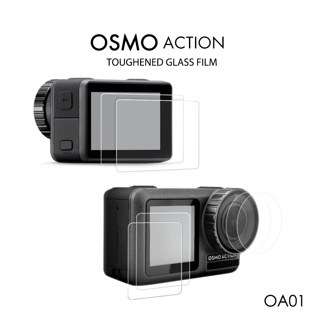 Vamson for DJI OSMO Film Tempered Glass Protector screen scratch-resistant for DJI Osmo Action Camera accessory OA01
Vamson for DJI OSMO Film Tempered Glass Protector screen scratch-resistant for DJI Osmo Action Camera accessory OA01