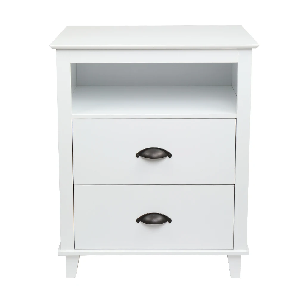 FCH Nightstand Side End Table for Living Room and Bedroom with 2-Drawer and Storage Shelf White In Stock
FCH Nightstand Side End Table for Living Room and Bedroom with 2-Drawer and Storage Shelf White In Stock