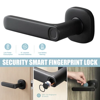 Figerprint Keyless Smart Door Lock The Safest and Most Minimalist Smart Lock KQS8
Figerprint Keyless Smart Door Lock The Safest and Most Minimalist Smart Lock KQS8