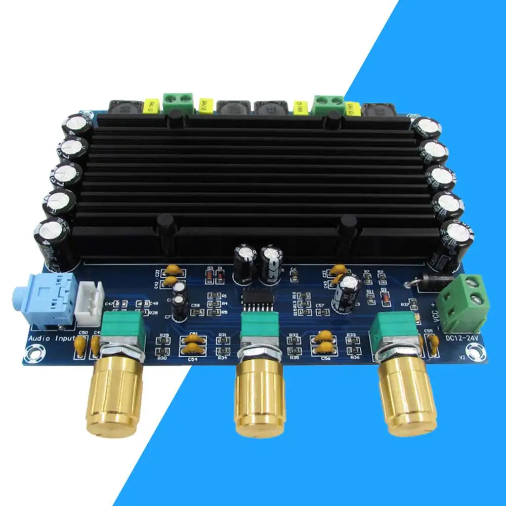 Brand New TPA3116D2 2x150W 2.0 Dual-channel 2CH Stereo HIFI Digital Power Amplifier Board Module with Tone Amplificador
Brand New TPA3116D2 2x150W 2.0 Dual-channel 2CH Stereo HIFI Digital Power Amplifier Board Module with Tone Amplificador