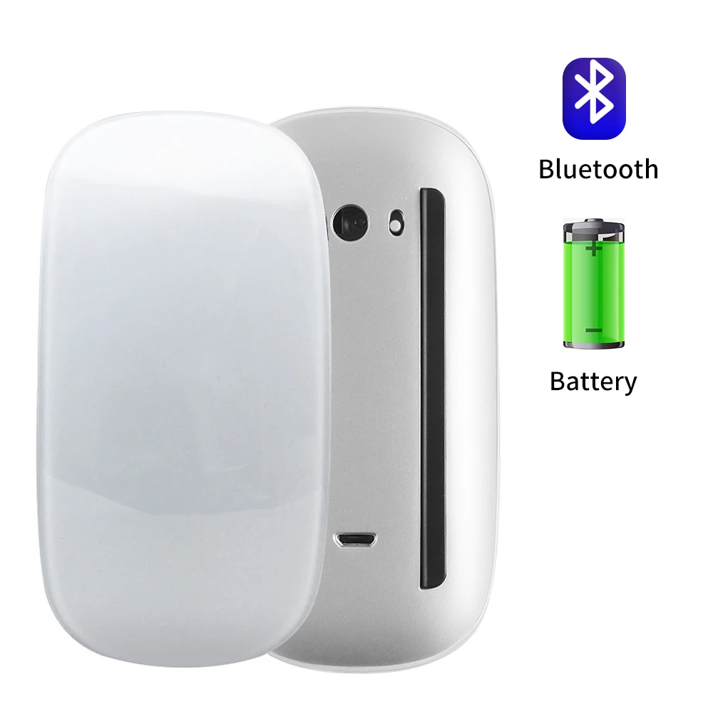 Bluetooth 5 0 беспроводная мышь Волшебная перезаряжаемая ультратонкая Бесшумная