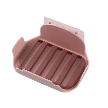 2pcs Adhesive Soap Holder Creative Draining Double Layer Simple Bathroom Soap Tray
2pcs Adhesive Soap Holder Creative Draining Double Layer Simple Bathroom Soap Tray