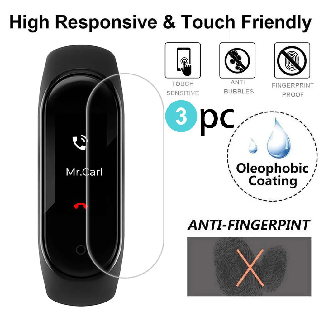 35pcs/10pcs Mi Band 4 Protector for Xiaomi MiBand 4 3 Pro Miband4 Film Screen Protection Films Transparent Ultra Thin Silico
35pcs/10pcs Mi Band 4 Protector for Xiaomi MiBand 4 3 Pro Miband4 Film Screen Protection Films Transparent Ultra Thin Silico