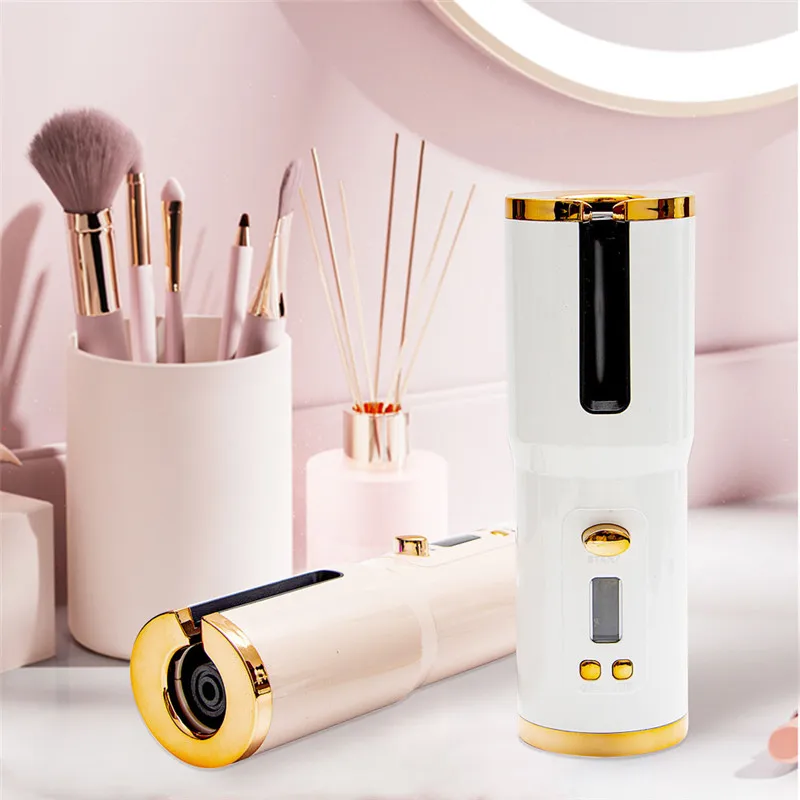 Description Picture 5 of itemAir Curler USB Rechargeable Cordless Automatic Hair Curler Auto Wireless Curler Hair Waver Tongs Iron Curling Wand