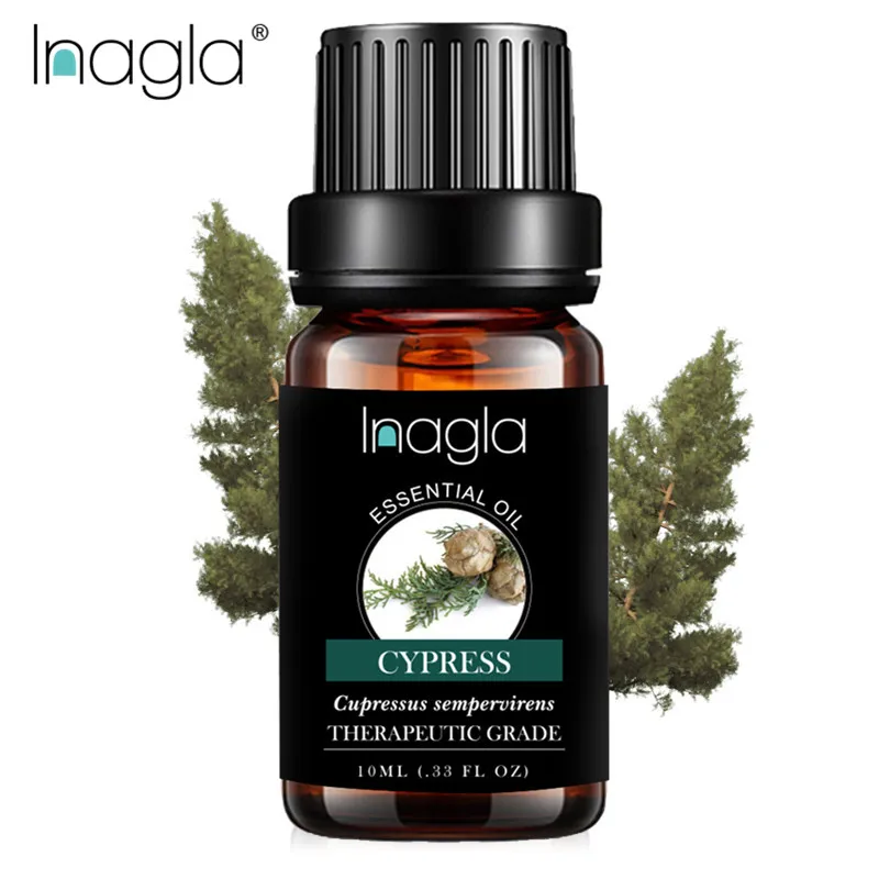 Эфирные масла Inagla Cypress 100% чистые натуральные эфирные 10 мл для ароматерапии