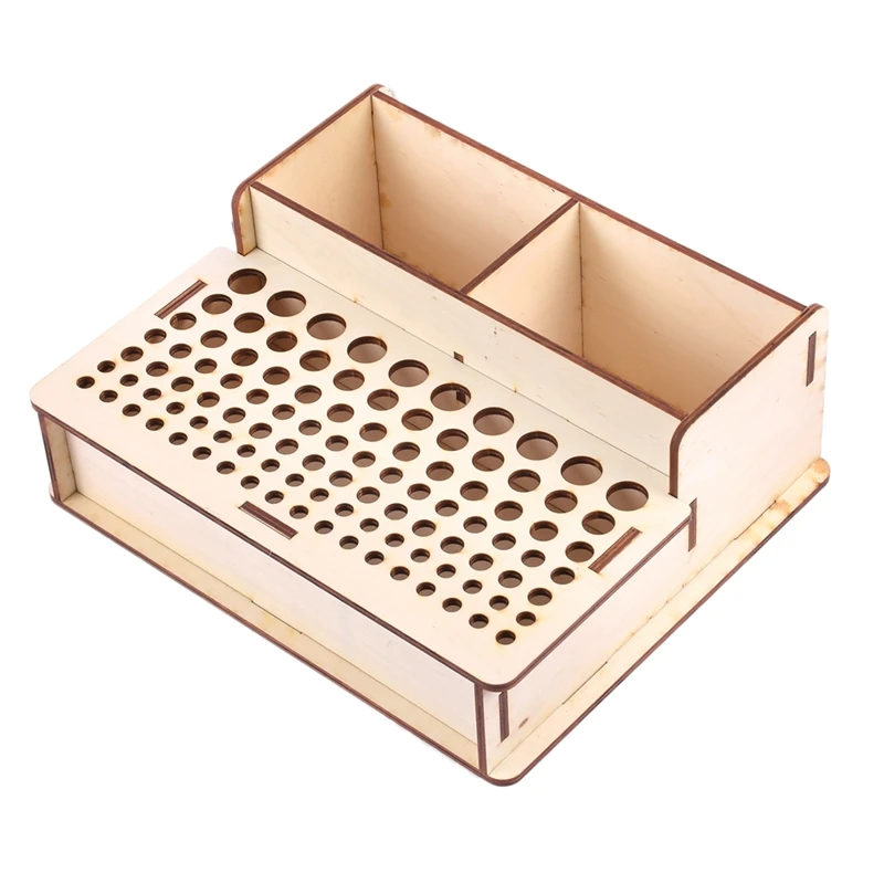 DIY Wood Leather Craft Tools Holder Rack Stand Leather Stamp Punch Accessories Storage Box Organizer
DIY Wood Leather Craft Tools Holder Rack Stand Leather Stamp Punch Accessories Storage Box Organizer