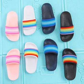 Baby Girls Boys Slippers Water Children Flip Flops Barefoot Child Rainbow Striped Shoes Swimming Indoor Beach Slippers for Kids
Baby Girls Boys Slippers Water Children Flip Flops Barefoot Child Rainbow Striped Shoes Swimming Indoor Beach Slippers for Kids