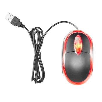 Wired 3-Button Plug & Play Mouse 3D USB 1200 Dpi Optical Scroll Mice Mouse Blue LEDs For Notebook Laptop Desktop Computers
Wired 3-Button Plug & Play Mouse 3D USB 1200 Dpi Optical Scroll Mice Mouse Blue LEDs For Notebook Laptop Desktop Computers