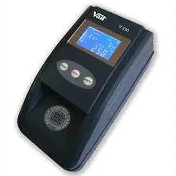 Counterfeit detecting VAIL V 530-100% ECB tested. Shipping from Spain and with 2 years warranty 
Counterfeit detecting VAIL V 530-100% ECB tested. Shipping from Spain and with 2 years warranty