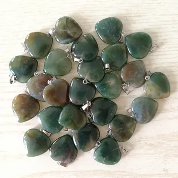 Wholesale natural india agates stone charms 20mm love heart pendants for jewelry making Good Quality free shipping 50pcs/lot
Wholesale natural india agates stone charms 20mm love heart pendants for jewelry making Good Quality free shipping 50pcs/lot