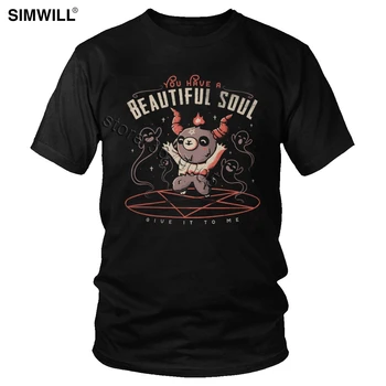 Classic New T-Shirt Men Cotton You Have A Beautiful Soul T Shirt Short Sleeves Demon Ghost Graphic Tee Gift Casual Tops Clothing 
Classic New T-Shirt Men Cotton You Have A Beautiful Soul T Shirt Short Sleeves Demon Ghost Graphic Tee Gift Casual Tops Clothing