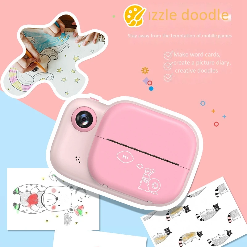 Fun Instant Print Camera 3 Inch IPS for Kids with Print Paper Portable Creative Print Camera for Boys and Girls Gift
Fun Instant Print Camera 3 Inch IPS for Kids with Print Paper Portable Creative Print Camera for Boys and Girls Gift