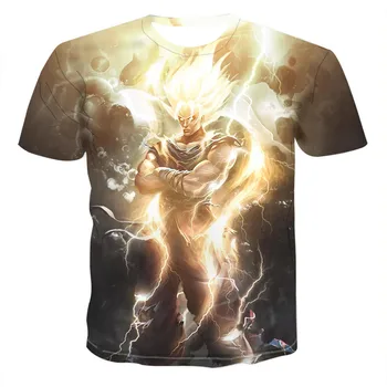 T-shirt Dragon Ball Z Super Saiyan Goku Summer Short Sleeve 3D T-Shirt Tops Men and Women Casual Fashion T-Shirt
T-shirt Dragon Ball Z Super Saiyan Goku Summer Short Sleeve 3D T-Shirt Tops Men and Women Casual Fashion T-Shirt