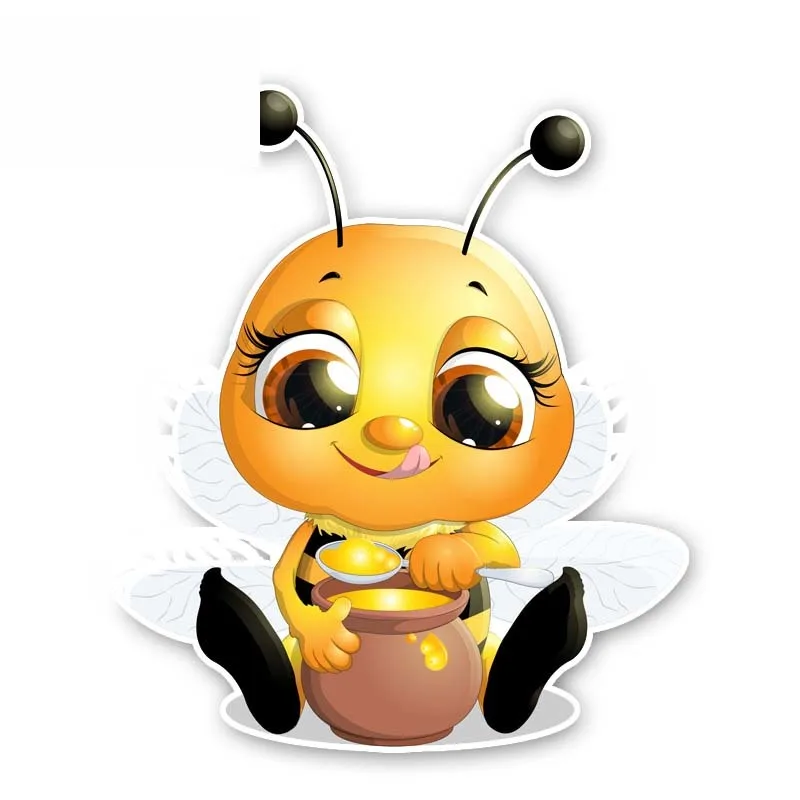 Cute Decals Bees That Eat Honey PVC Decal Waterproof Cover Scratch Car Sticker Automobile Accessories,15cm*13cm
Cute Decals Bees That Eat Honey PVC Decal Waterproof Cover Scratch Car Sticker Automobile Accessories,15cm*13cm