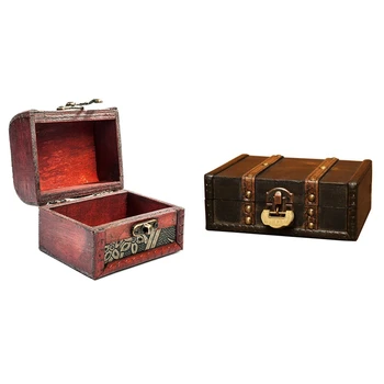 Wooden Antique Design Embossed Flower Necklace Case Box & Retro Treasure Chest with Lock Vintage Wooden Storage Box
Wooden Antique Design Embossed Flower Necklace Case Box & Retro Treasure Chest with Lock Vintage Wooden Storage Box