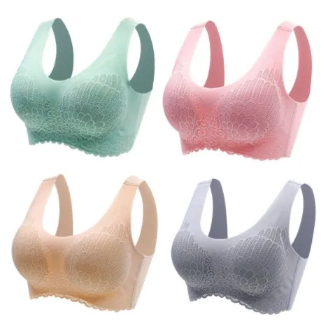 Dropshipping Vip Link 3pcs Latex Bra Seamless Bras For Women Underwear BH Push Up Bralette With Pad Vest Top Bra 4XL 5XL
Dropshipping Vip Link 3pcs Latex Bra Seamless Bras For Women Underwear BH Push Up Bralette With Pad Vest Top Bra 4XL 5XL