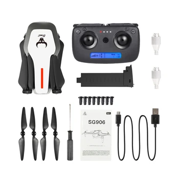 SG906 GPS 5G WIFI FPV With 4K Ultra clear Camera Brushless Selfie Foldable RC Drone Quadcopter RTF 25min 4 Channels 8 million
SG906 GPS 5G WIFI FPV With 4K Ultra clear Camera Brushless Selfie Foldable RC Drone Quadcopter RTF 25min 4 Channels 8 million