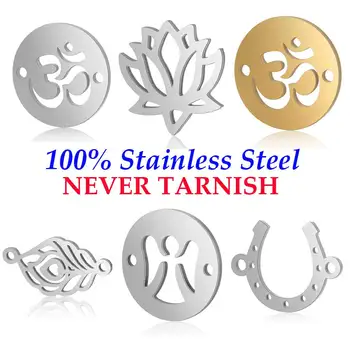 5 Pieces OM Horse Shoe Peacock Lether Connector Charm Wholesale 100% Stainless Steel DIY Jewelry Charms Never Tarnish
5 Pieces OM Horse Shoe Peacock Lether Connector Charm Wholesale 100% Stainless Steel DIY Jewelry Charms Never Tarnish