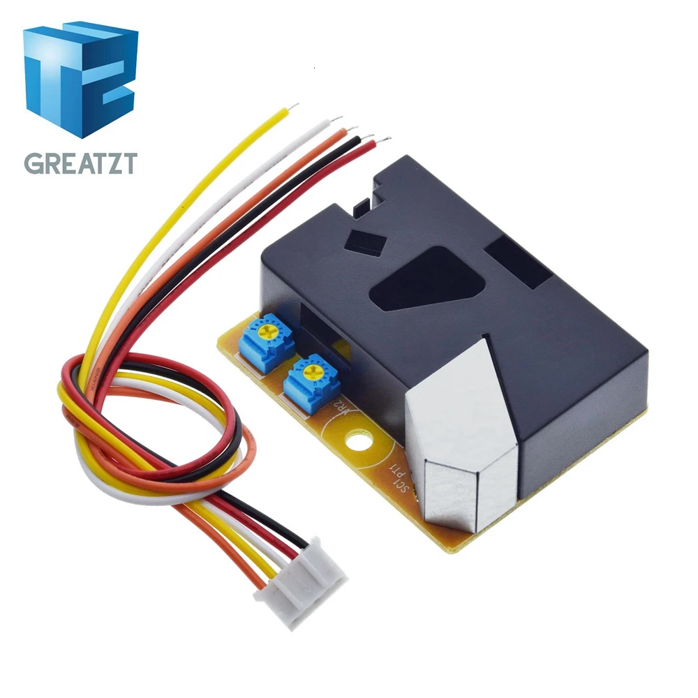 GREATZT DSM501A Dust Sensor Module PM2.5 Detection Dector Allergic Smoke Particles Sensor Module For Arduino For Air Condition
GREATZT DSM501A Dust Sensor Module PM2.5 Detection Dector Allergic Smoke Particles Sensor Module For Arduino For Air Condition
