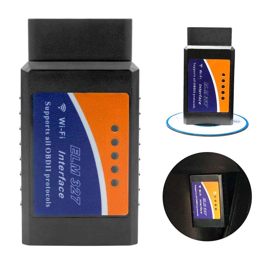 Auto Code Reader OBD2 Car Tool Black ELM327 V2.1 Bluetooth Works Supports OBD2 Protocols CAN-BUS Scanner ELM 327
Auto Code Reader OBD2 Car Tool Black ELM327 V2.1 Bluetooth Works Supports OBD2 Protocols CAN-BUS Scanner ELM 327
