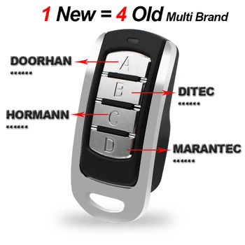 2020 NEW Garage Door remote control clone for 287-868 MHz remotes fixed rolling code keychain for garage gate door
2020 NEW Garage Door remote control clone for 287-868 MHz remotes fixed rolling code keychain for garage gate door