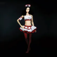 Hp006 1/6 Scale Doll Costume Set Short Skirt Red Stockings Nurse Outfit Fit 12'' Female Soldier Phicen Coated Body Action Figure
Hp006 1/6 Scale Doll Costume Set Short Skirt Red Stockings Nurse Outfit Fit 12'' Female Soldier Phicen Coated Body Action Figure