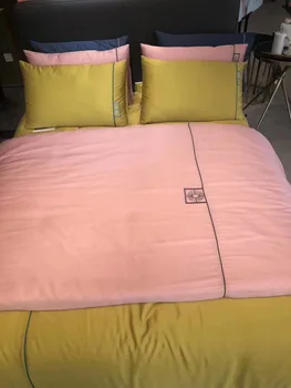 2020 Spring and Summer New Products 60 Double-Sided Tencel Four-piece Set Solid Color Simple Viscose Bare Sleeping Quilt Cover S
2020 Spring and Summer New Products 60 Double-Sided Tencel Four-piece Set Solid Color Simple Viscose Bare Sleeping Quilt Cover S