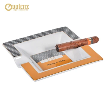 VOLENX Large Cigarette Ashtray Ceramic Cigar Ashtray 2 Holders Table Decoration Cigarette Garbage Storage Box Cigar Accessories
VOLENX Large Cigarette Ashtray Ceramic Cigar Ashtray 2 Holders Table Decoration Cigarette Garbage Storage Box Cigar Accessories