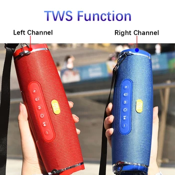 TG Brand Portable Wireless Bluetooth Speaker IPX5 Waterproof Outdoor Music Player LED Loudspeaker Support TF Card FM Radio
TG Brand Portable Wireless Bluetooth Speaker IPX5 Waterproof Outdoor Music Player LED Loudspeaker Support TF Card FM Radio