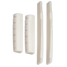 4pcs Solid Split Bone Bridge Nut Replacement Part for 6 String Acoustic Guitar Bone Bridge Saddle Music Instruments
4pcs Solid Split Bone Bridge Nut Replacement Part for 6 String Acoustic Guitar Bone Bridge Saddle Music Instruments