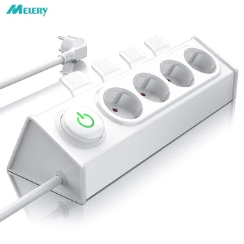 Power Strip Surge Protector 4-way EU Electric Plugs Sockets Ejector by Foot/Hand 3680W Wall Mounting Integrated Child Protection
Power Strip Surge Protector 4-way EU Electric Plugs Sockets Ejector by Foot/Hand 3680W Wall Mounting Integrated Child Protection