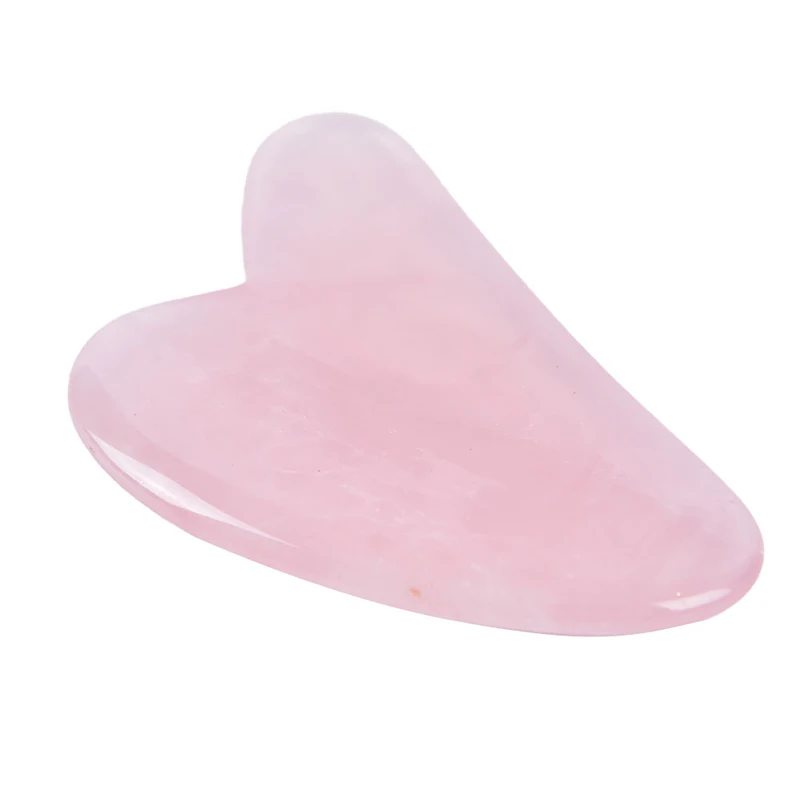 1PCS Rose Quartz Jade Natural Face Jade Guasha Board Natural Stone Scraper Tools For Face Neck Back Body Pressure Therapy
1PCS Rose Quartz Jade Natural Face Jade Guasha Board Natural Stone Scraper Tools For Face Neck Back Body Pressure Therapy