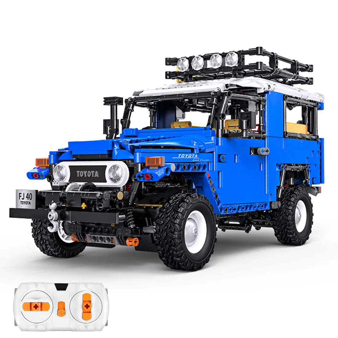 2101Pcs MOC 1:12 J40 Off-road Vehicle Bricks Small Particle DIY Building Blocks Stem Toy Gift - Remote Control/Static Version
2101Pcs MOC 1:12 J40 Off-road Vehicle Bricks Small Particle DIY Building Blocks Stem Toy Gift - Remote Control/Static Version