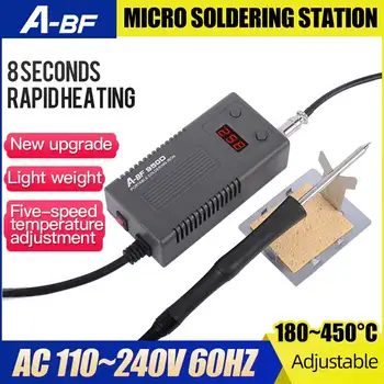 A-BF 950D Micro Soldering Station 50W Mini Intelligent Temperature Adjustable Repair Electric Iron Rework Station Quick Heat Up
A-BF 950D Micro Soldering Station 50W Mini Intelligent Temperature Adjustable Repair Electric Iron Rework Station Quick Heat Up