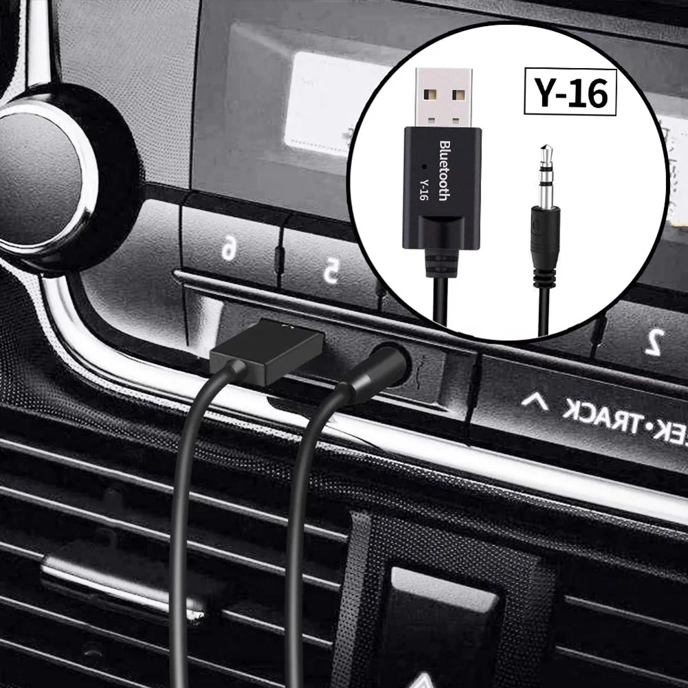 Bluetooth Receiver 5.0 Dongle USB Audio Receiver Bluetooth Wireless Car Music Transmitter Adapter Cable with 3.5mm AUX Jack
Bluetooth Receiver 5.0 Dongle USB Audio Receiver Bluetooth Wireless Car Music Transmitter Adapter Cable with 3.5mm AUX Jack