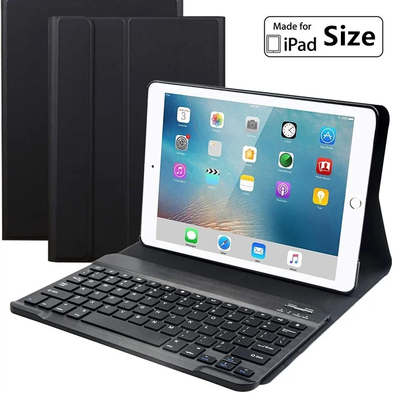 IPad 10.2(7th generation) 2019/iPad Mini 4-5, leather case, automatic sleep wakeup box with magnetic removable wireless keyboard
IPad 10.2(7th generation) 2019/iPad Mini 4-5, leather case, automatic sleep wakeup box with magnetic removable wireless keyboard