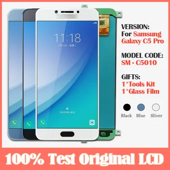 Original 5.2'' lcd for SAMSUNG Galaxy c5 pro c5010 LCD Display Screen +Touch Digitizer Assembly for Galaxy C5 Pro lcd screen
Original 5.2'' lcd for SAMSUNG Galaxy c5 pro c5010 LCD Display Screen +Touch Digitizer Assembly for Galaxy C5 Pro lcd screen