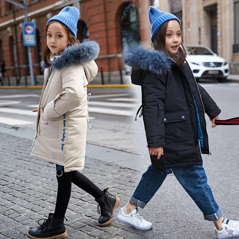 2019 New Style Korean-style Loose-Fit Mid-length Cotton-padded Clothes Girls Winter Large Fur Collar Cotton Coat Big Boy Student
2019 New Style Korean-style Loose-Fit Mid-length Cotton-padded Clothes Girls Winter Large Fur Collar Cotton Coat Big Boy Student