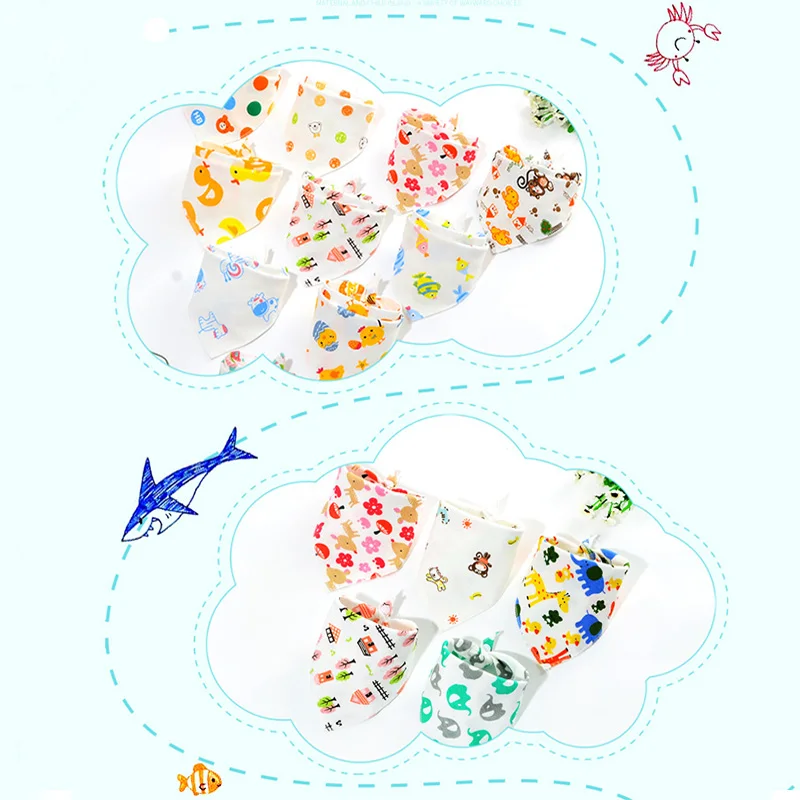 68 Styles Baby Bibs Triangle Cotton Cartoon Child Cartoon Print Bandana Bibs Scarf for Baby Dribble Bibs Newborn Absorbent Cloth 
68 Styles Baby Bibs Triangle Cotton Cartoon Child Cartoon Print Bandana Bibs Scarf for Baby Dribble Bibs Newborn Absorbent Cloth