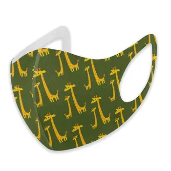 Cartoon Giraffe print The stylish windproof and dustproof mask can clean the dustproof external shielding cloth.
Cartoon Giraffe print The stylish windproof and dustproof mask can clean the dustproof external shielding cloth.