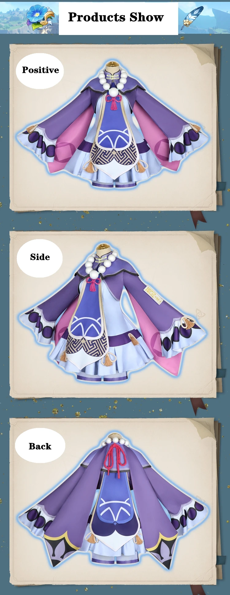 Cosfans Project Qiqi Cosplay Costume Game Genshin Impact Zombie Girl Dress Tops Pants Anime Accessories Set Halloween Clothes Christmas 14 Cosfans Project Qiqi Cosplay Costume Game Genshin Impact Zombie Girl Dress Tops Pants Anime Accessories Set Halloween Clothes Christmas -Zentai shop online H306fbdfcf0a340f58ef0fd75869d2afc8.jpg