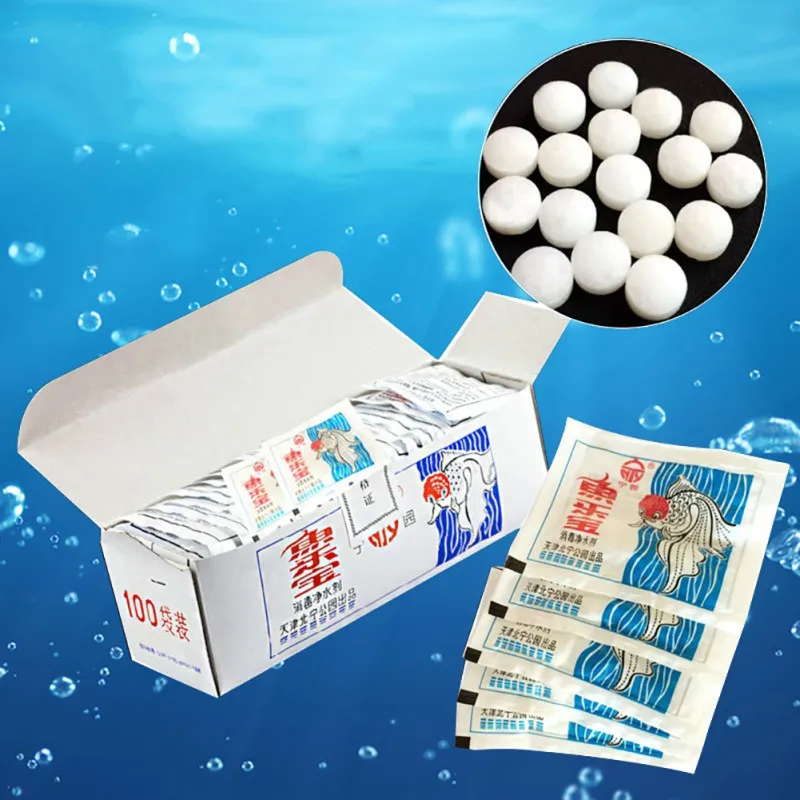 Aquarium Tank Cleaner Water Disinfection Purification Tablets Bactericide Steriliation Medicine for Fish Turtle Clarifier
Aquarium Tank Cleaner Water Disinfection Purification Tablets Bactericide Steriliation Medicine for Fish Turtle Clarifier