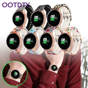 Retro Floral Flower Watchband Silicone Wrist Strap Bracelet Replacement for Samsung Galaxy Watch Active Accessories
Retro Floral Flower Watchband Silicone Wrist Strap Bracelet Replacement for Samsung Galaxy Watch Active Accessories